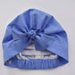 Ladies Turban Hat - Liberty of London Periwinkle Blue - Tot Knots of Brighton