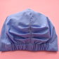 Ladies Turban Hat - Liberty of London Periwinkle Blue - Tot Knots of Brighton