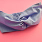 Ladies Twisted Turban Headband - Liberty of London Periwinkle Blue - Tot Knots of Brighton