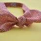 Ladies Tot Knot hairband - Liberty of London Red Marco Floral for Christmas - Tot Knots of Brighton